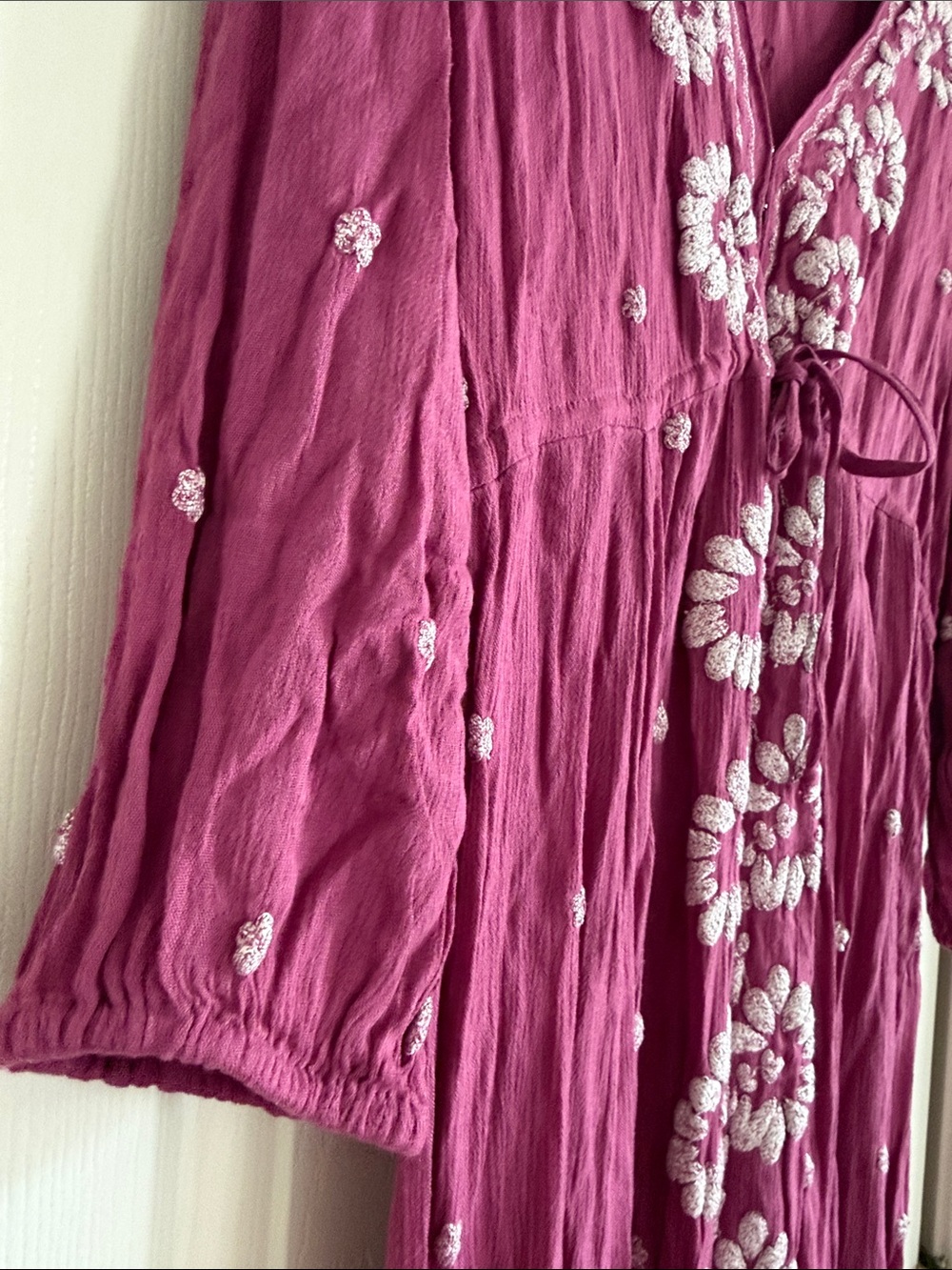 Free People Embroidered Fable Midi Dress - Picture 7 of 8